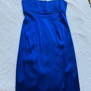 Calvin Klein Royal Blue Cocktail  Dress Size 4 Excellent Condition Worn Once